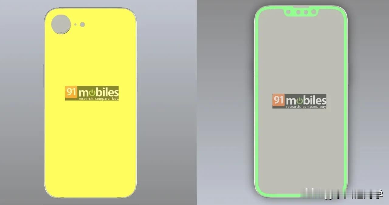 91mobiles 爆料了 iPhone SE 4 的最新 CAD 图，新款 i