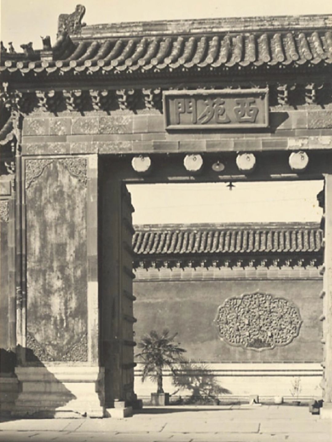 西苑的门｜旧京影像