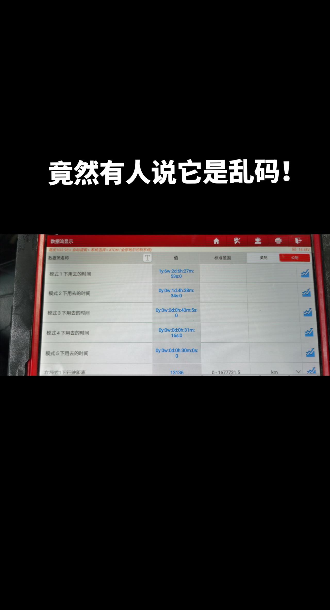 #路虎调表车鉴定 #技术分享 #数据恢复 谁知道代表什么的回复1