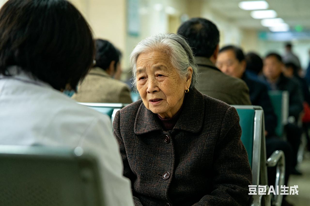 体检偶遇89岁老教授，她头一直摇，对我说：最怕死在家里没人知道。

今天单位退休