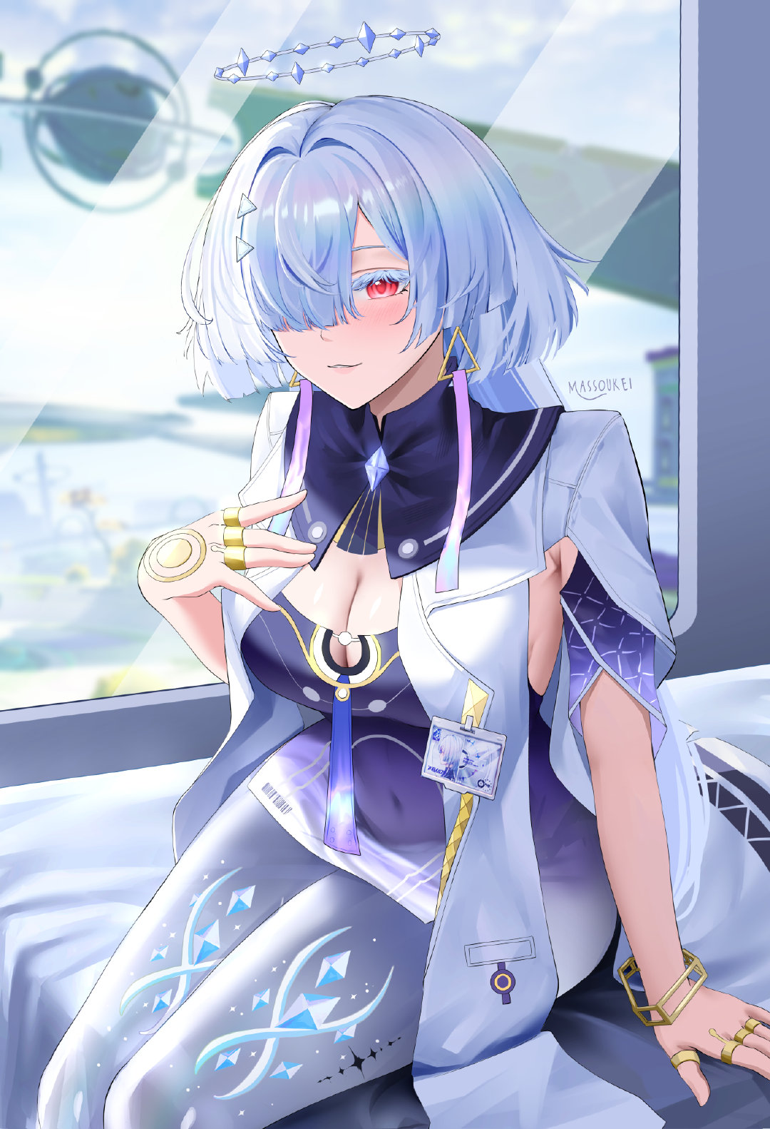 莫宁——鸣潮——画师: マッソウ，网页链接