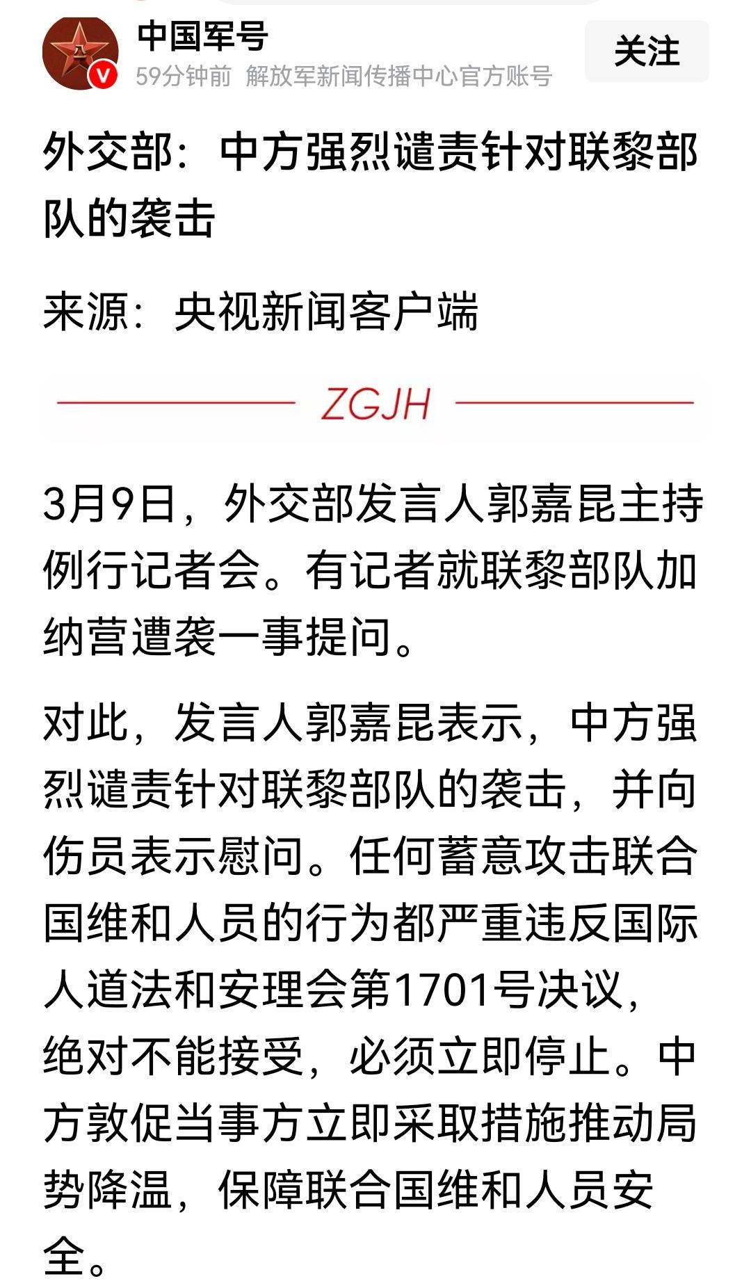 向联合国维和部队开枪，疯了？