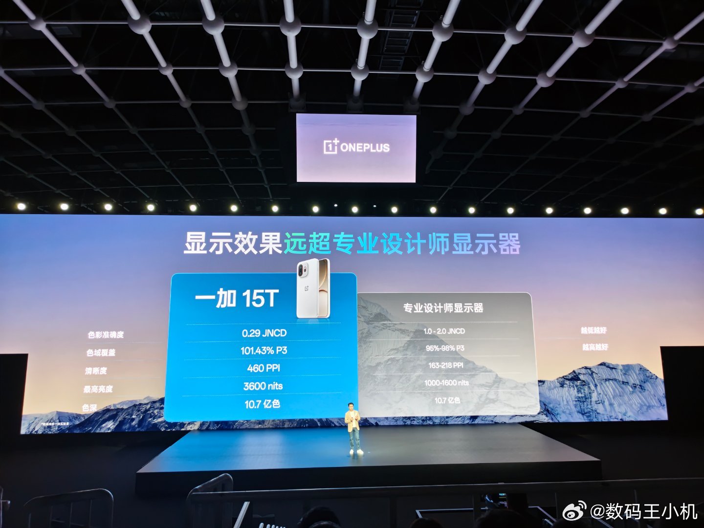 一加15T的旗舰体验，完胜所有小屏。一加15T搭载行业顶级小直屏，配备独家 16