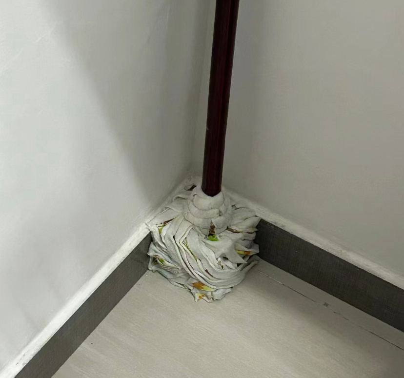 军训期间的方块拖把 ​​​