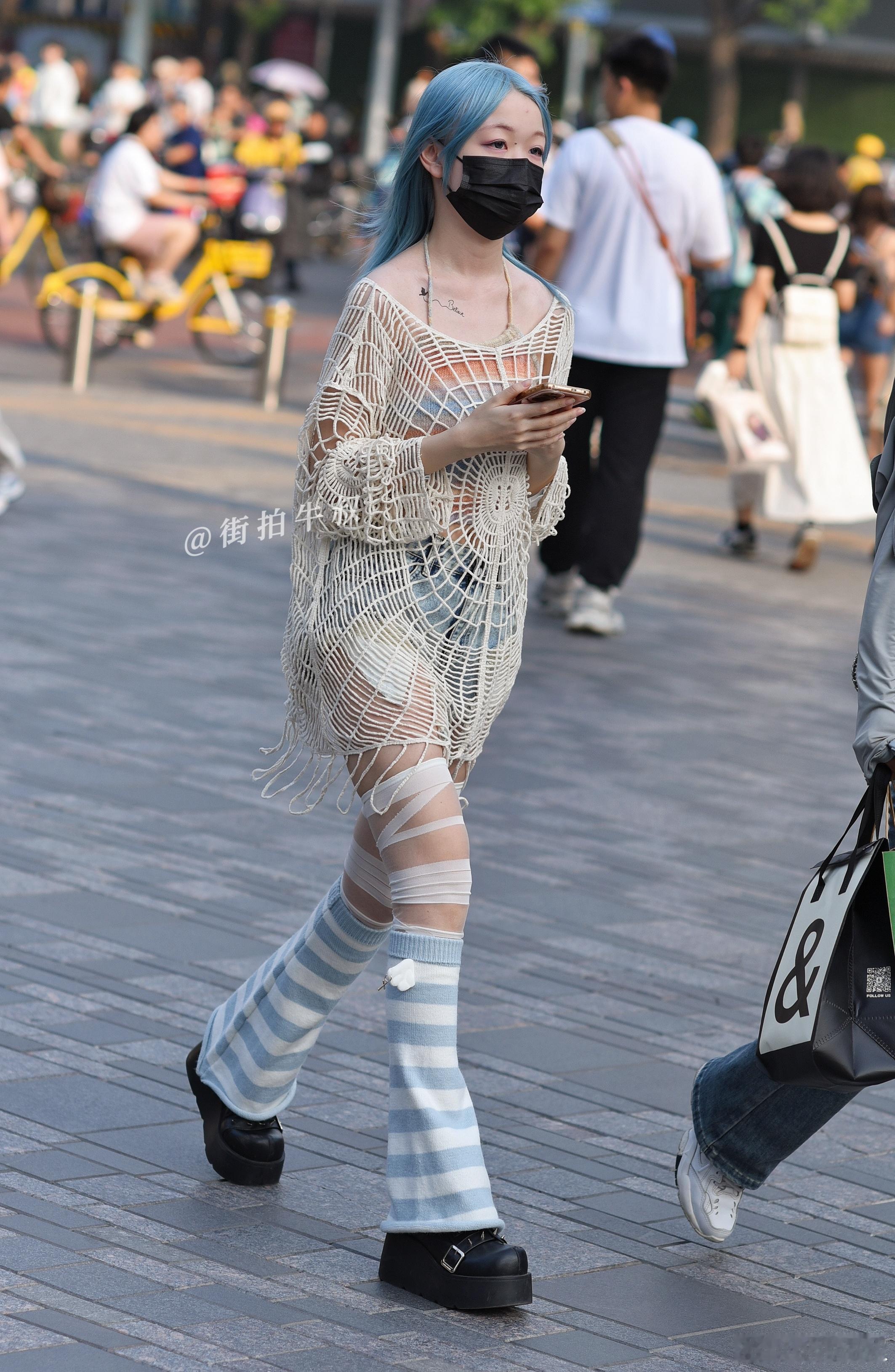 吸睛的亚文化穿搭 