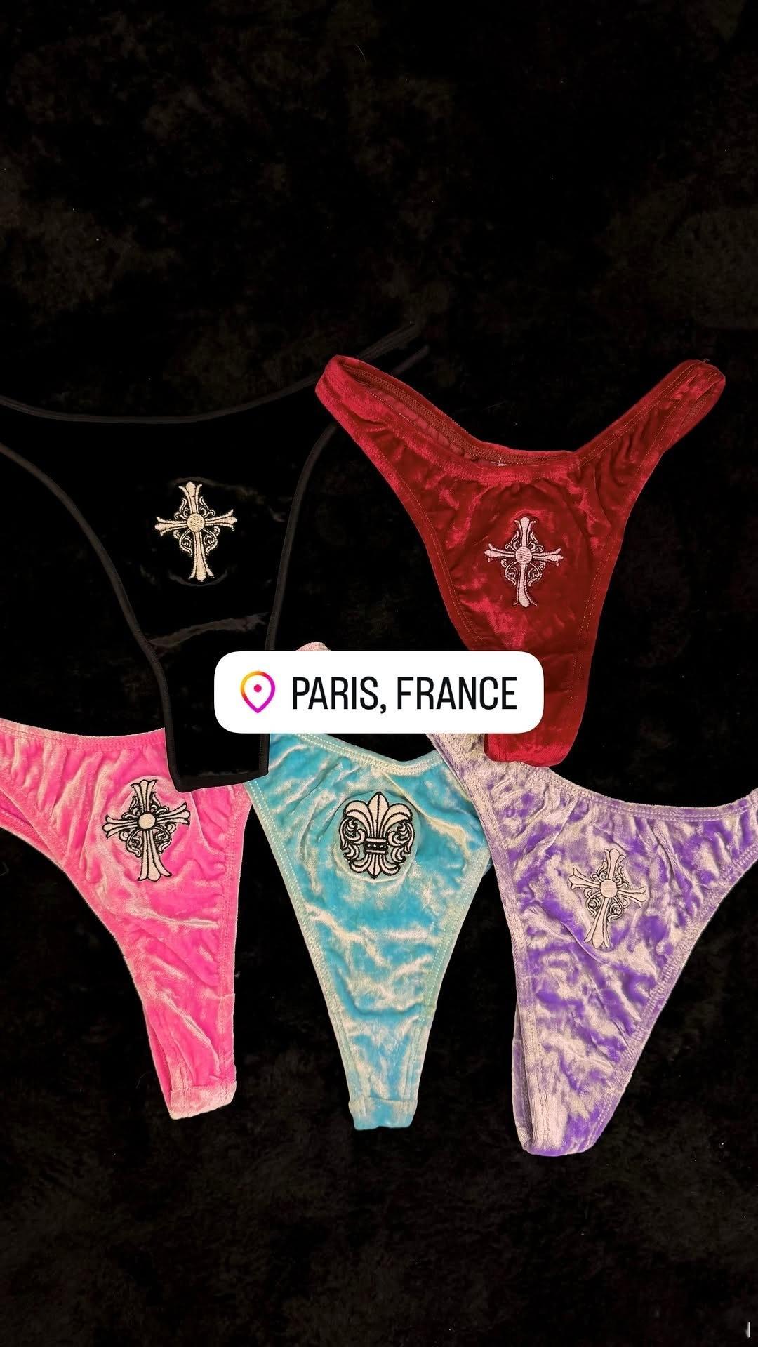 Chrome Hearts⚜️克罗心又出里面穿的裤衩子了这个世界就太疯狂了