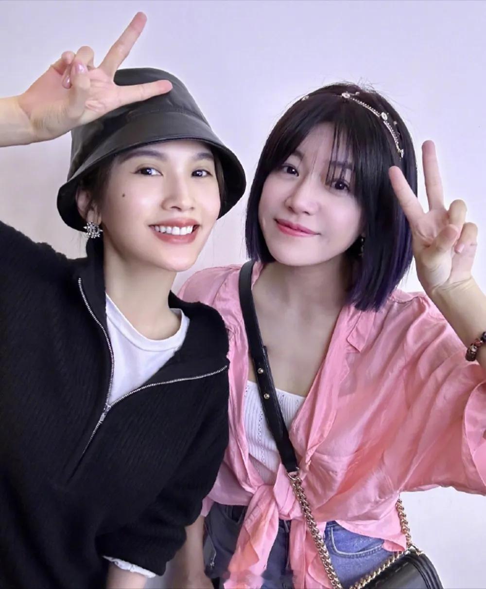 杨丞琳力挺陈妍希  好姐妹forever 