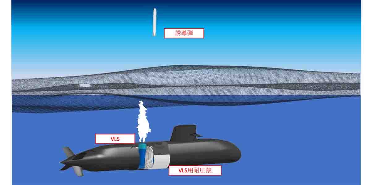 日本防卫省下一财年预算案里，首次出现潜艇垂发导弹单元技术开发项目。 ​​​