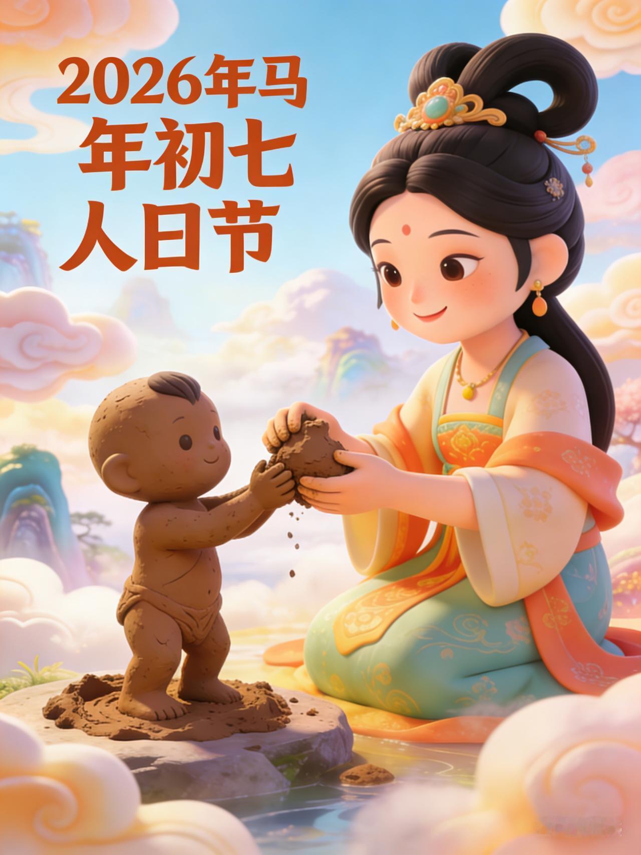 今天是大年初七，也是民间常说的人日节，简单来讲，这一天就是咱们所有人共同的生日。