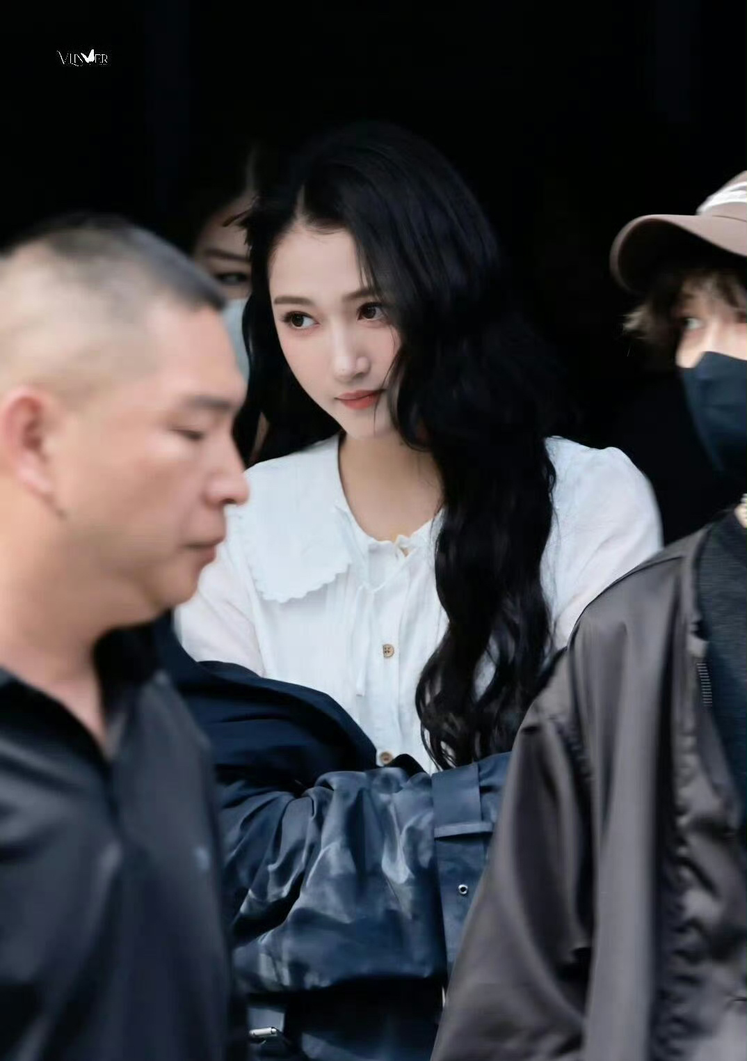 关晓彤李昀锐hi6上班路透，我实名期待《耀眼》祝录制顺利！！