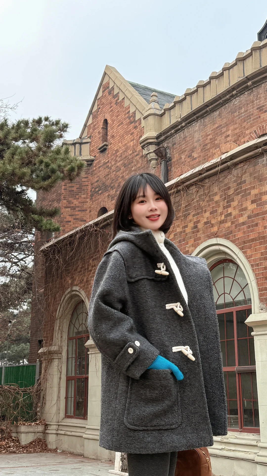 秋冬的松苑 类似北欧的秋