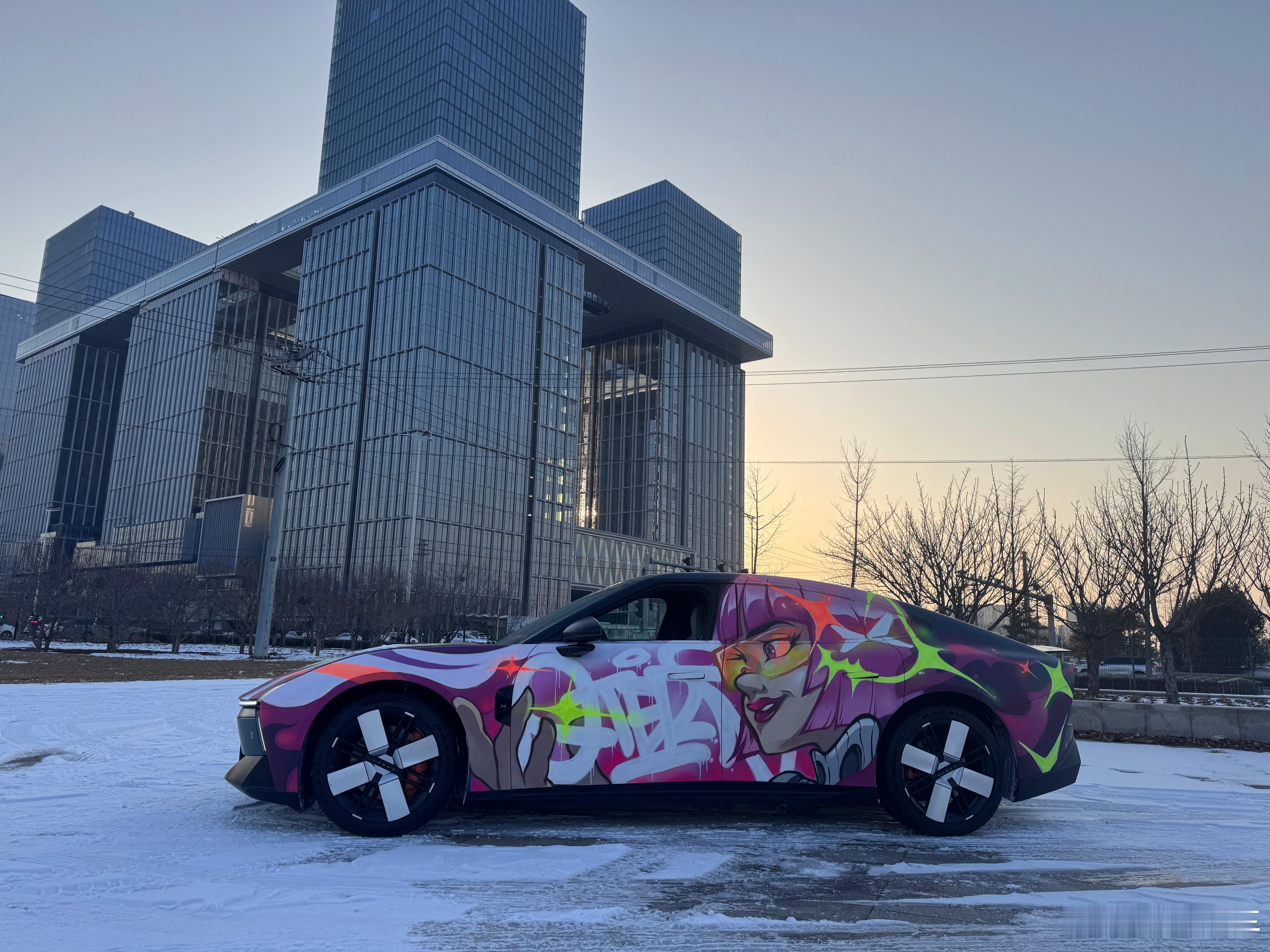 搭配雪天，无敌帅！ 北京