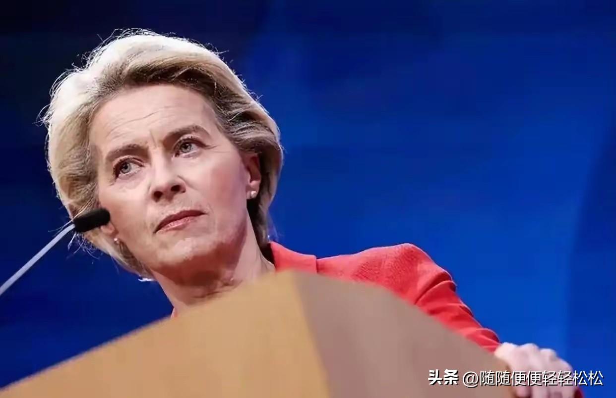 6月21日，据外媒报道，欧盟主席冯德莱恩在G7会议上以一块磁铁作比，指责“中方用