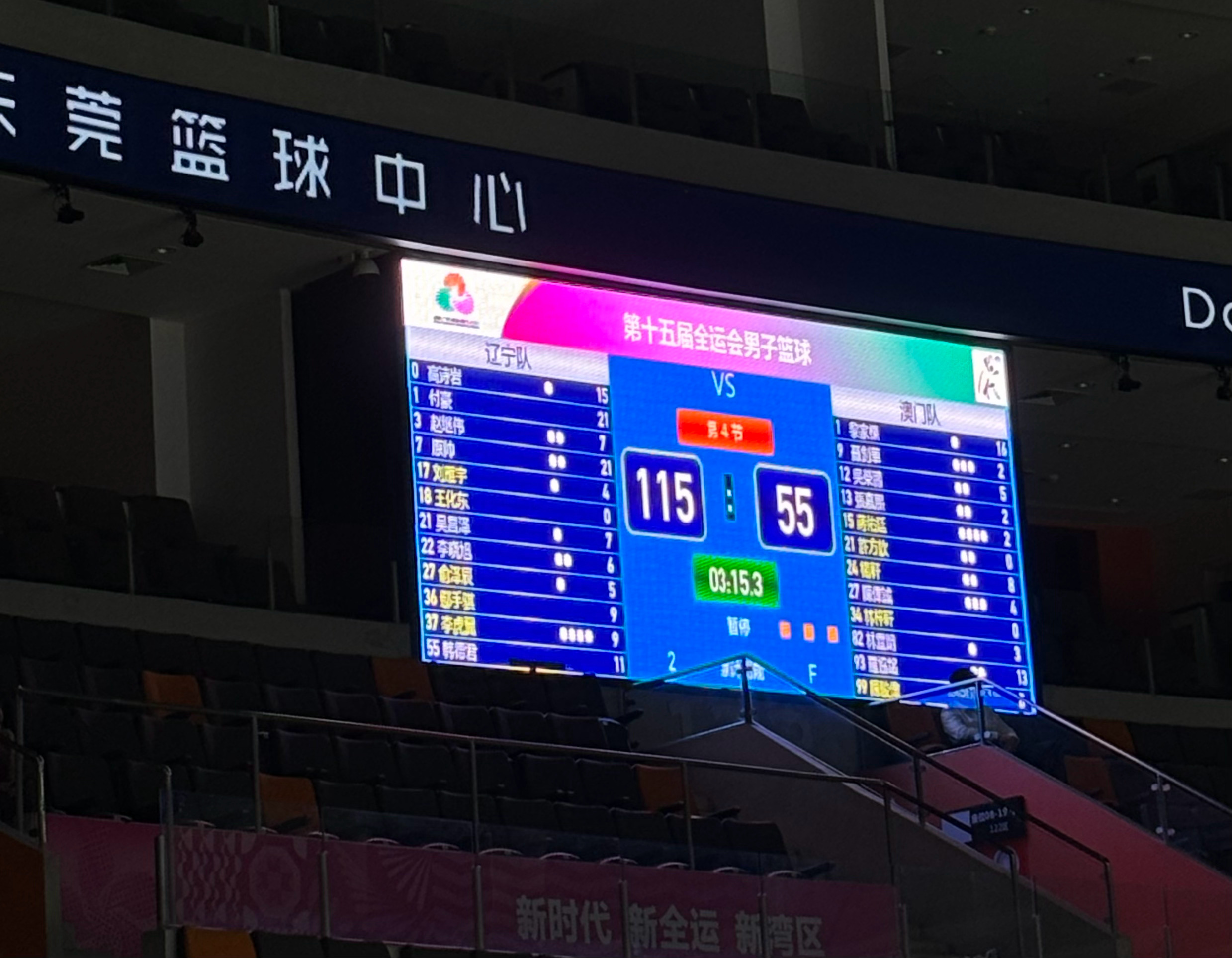 辽宁轻松打花澳门，那边北京被天津反超了[并不简单]全运会 ​​​