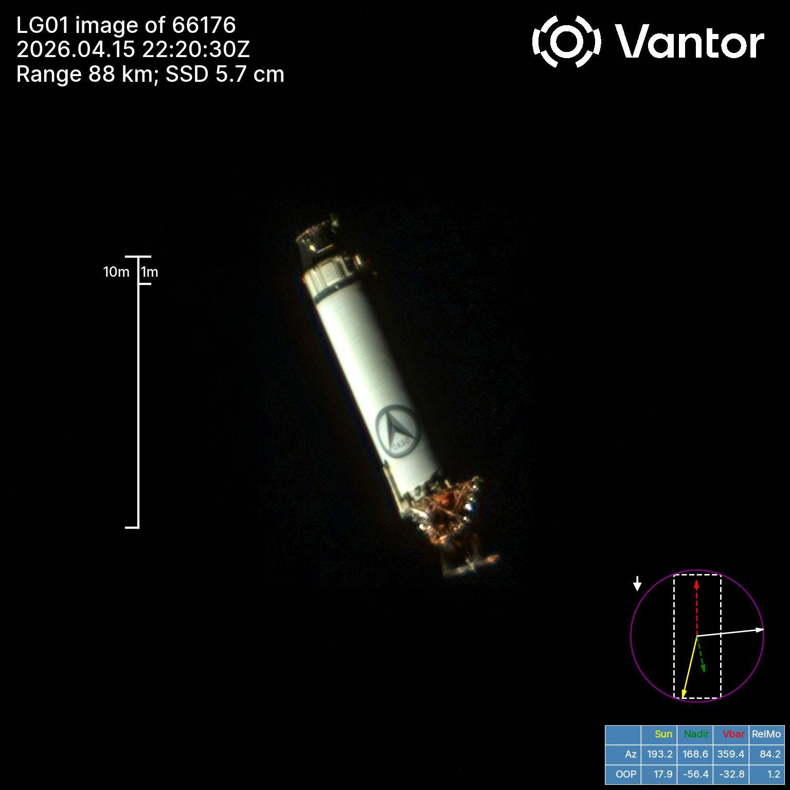美国Vantor公司 WorldView Legion卫星从88公里外拍摄到的长