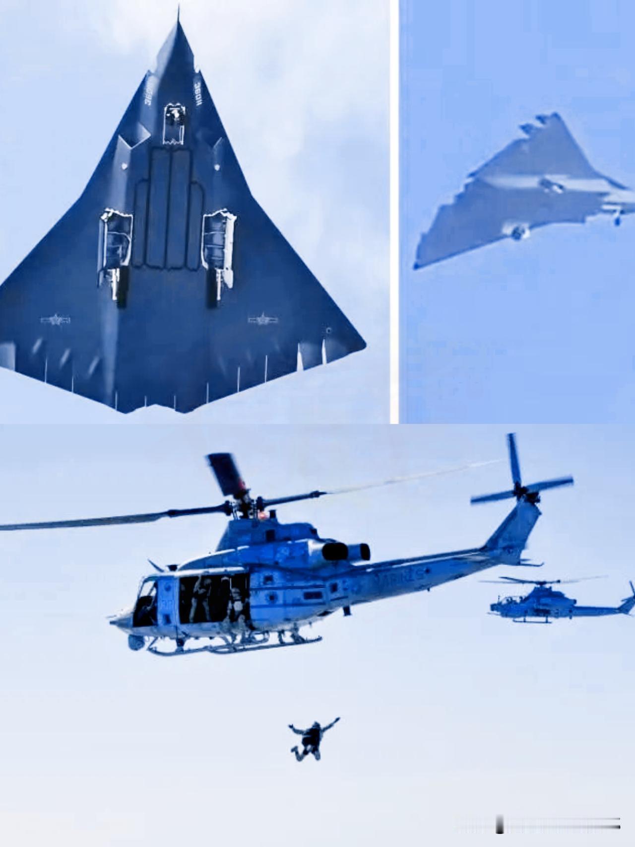 美军台海空降演练？
碰上解放军六代机，纯属送人头的活靶子
 
美军在琉球练空降耍