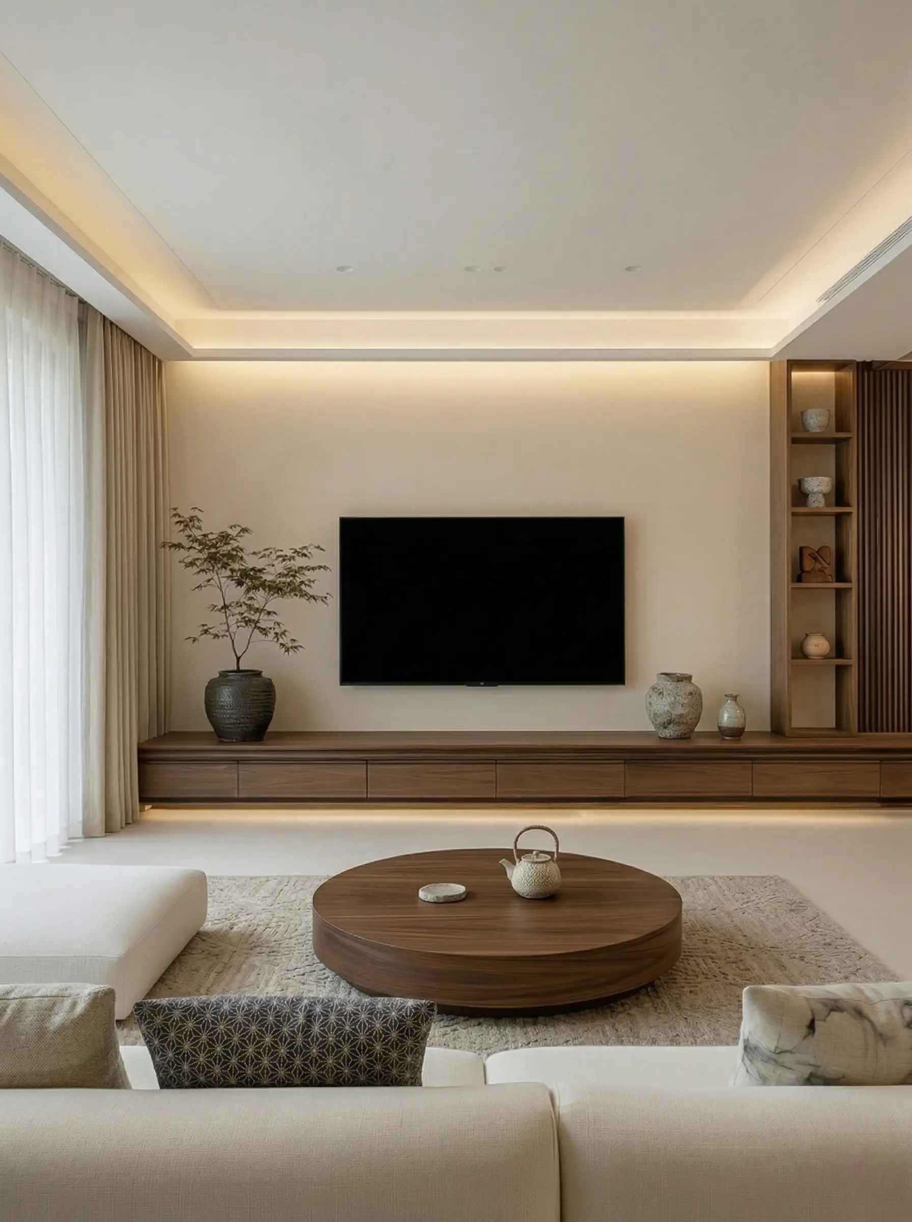 不随大流！成都148㎡极简中古高级又舒适。