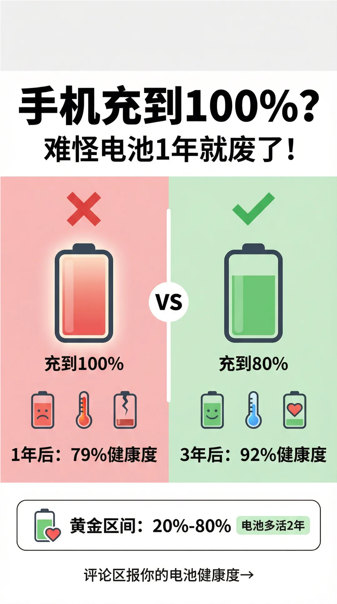 手机充满电会伤电池吗 手机是拿来用的，不是当祖先供的！实在焦虑得不行，建议直接锁
