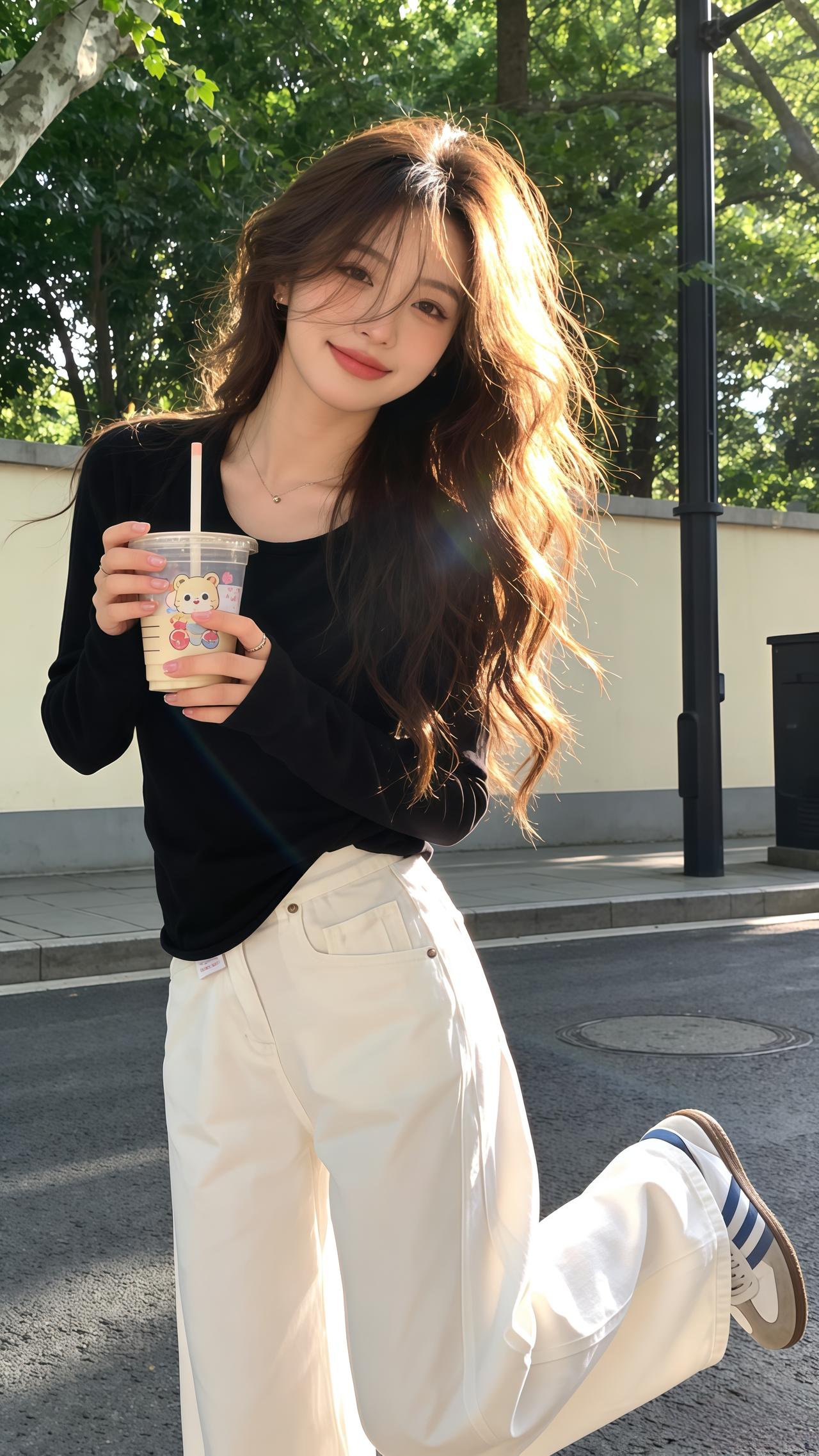 ootd每日穿搭 松弛感穿搭 裤子韩系穿搭 穿搭