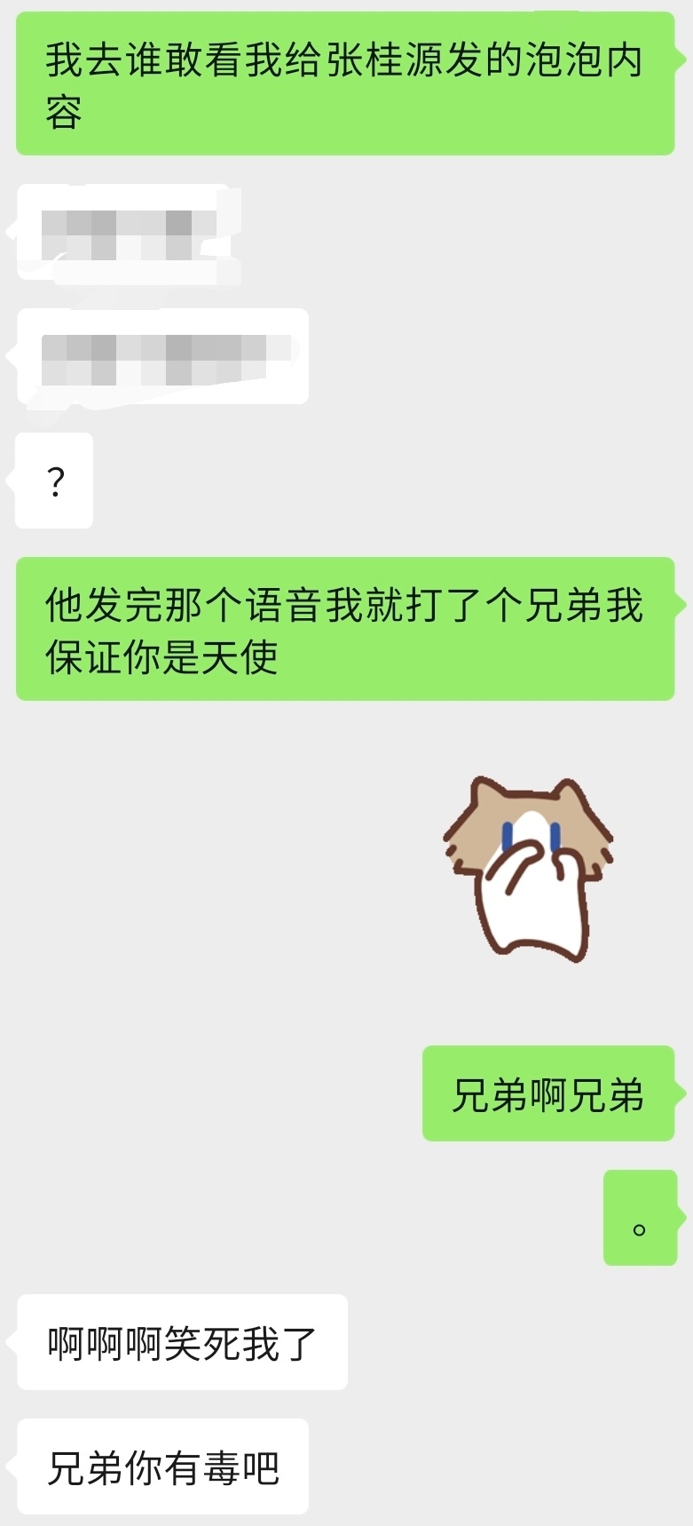 兄弟我保证你是天使