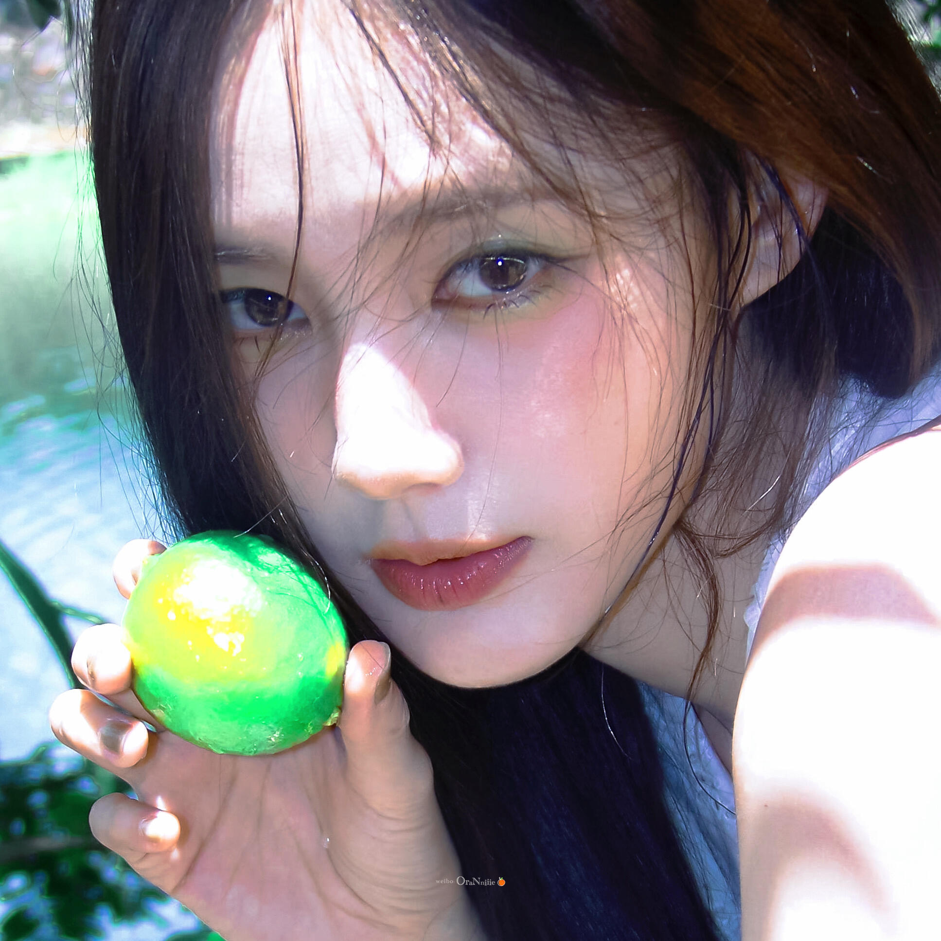 李一桐这组图超有氛围感，氧气美女实锤了，这几张也太适合做头像了吧李一桐 顶光的神