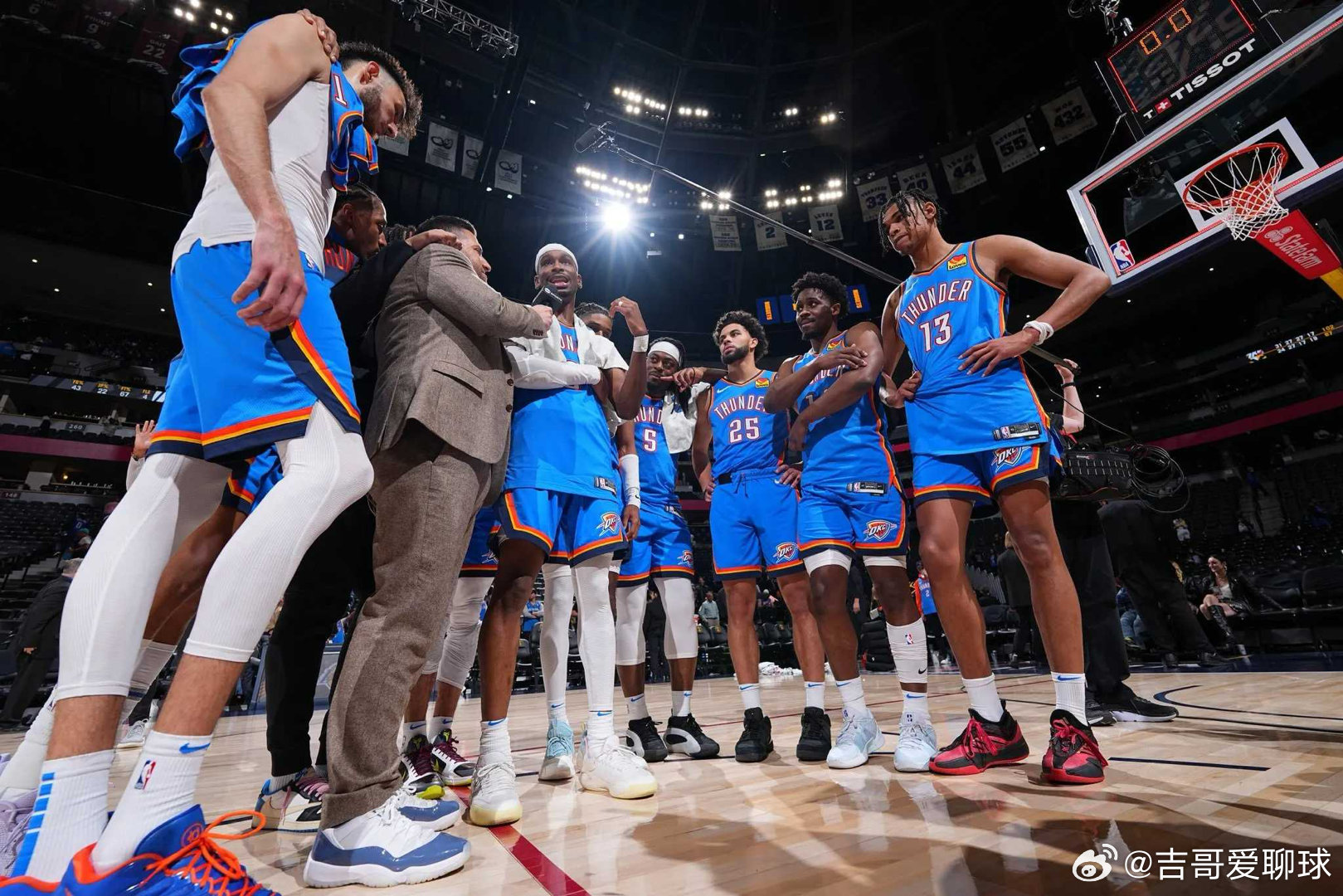 在今天2月28日的NBA常规赛中，确实上演了一场堪称本赛季至今最激烈的焦点大战。