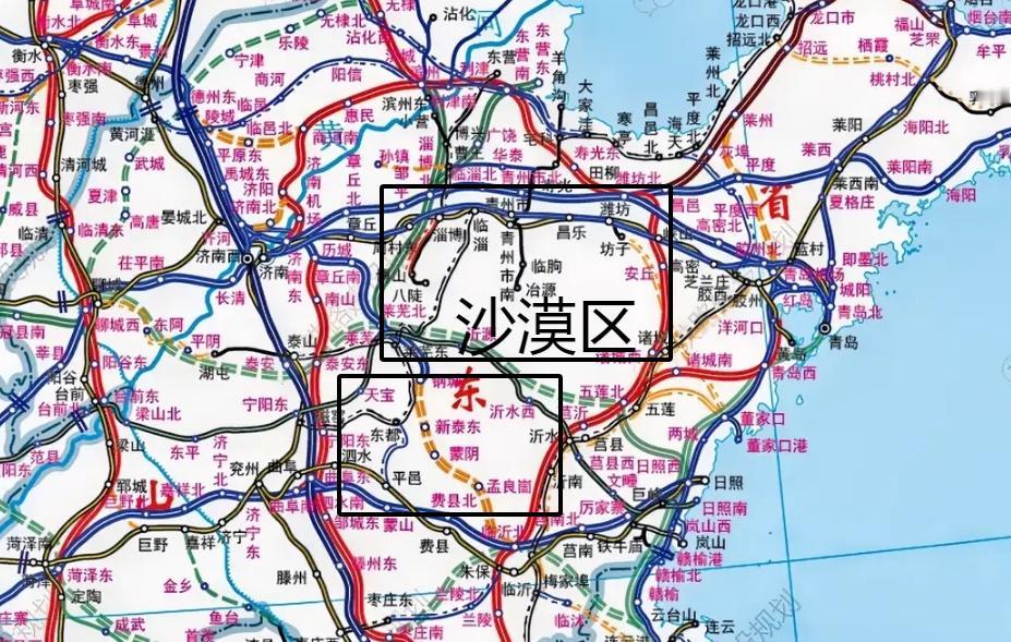 临朐县周边广大区域，是山东省新一批铁路规划中，空白最大的一块区域，关键是东边不靠