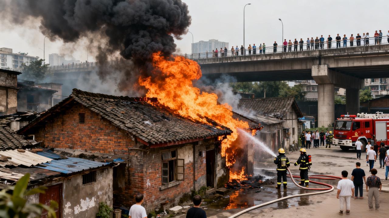 今天刷到成都老房屋突发火灾的新闻，隔着屏幕都觉得揪心——11月1日上午10点多，