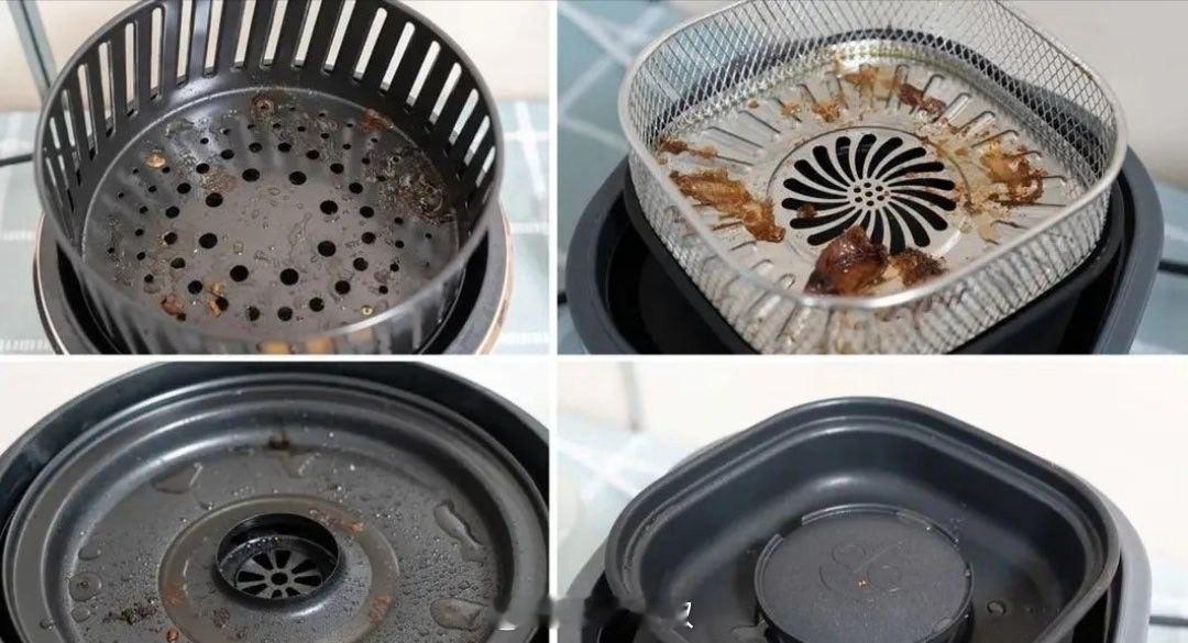 空气炸锅半年清洗一次半年？我妈好像一年都没洗 新郑·郑州新郑国际机场T2航站楼