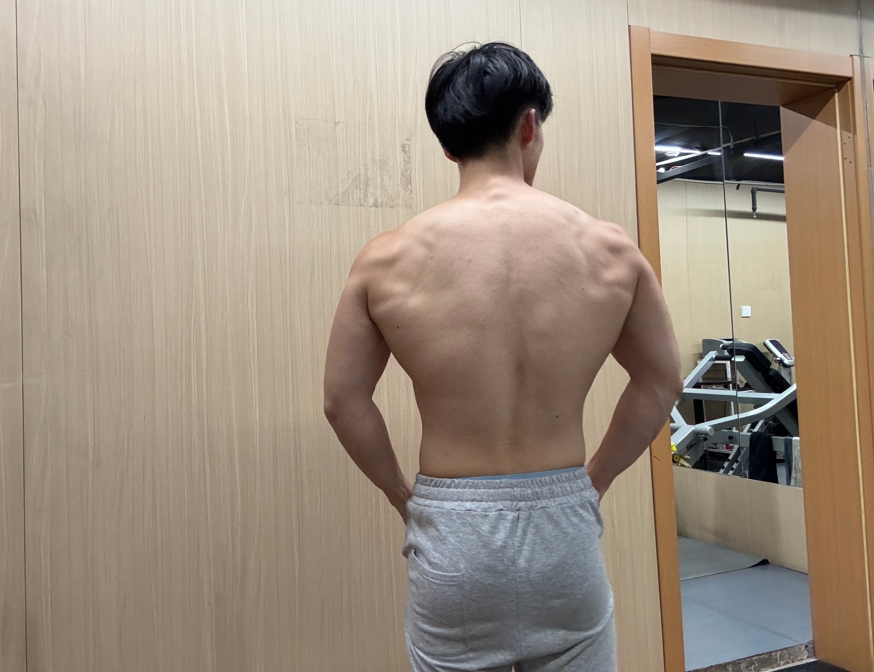 背 