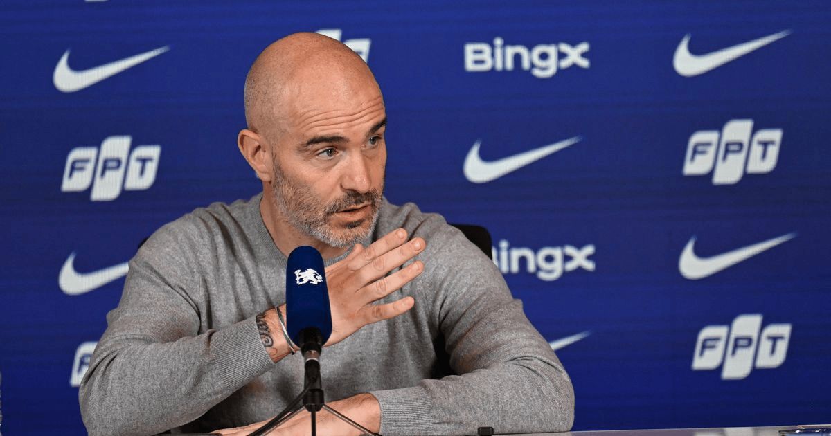 切尔西主教练马雷斯卡出席对阵阿斯顿维拉的赛前发布会。hi，恩佐。oh，你要问同样