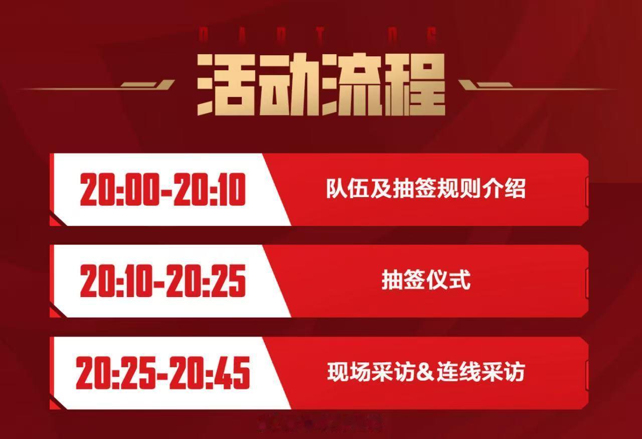 澳门邀请赛抽签仪式提醒大伙别错过抽签仪式，6月22日准时开播，队伍分组现场敲定，