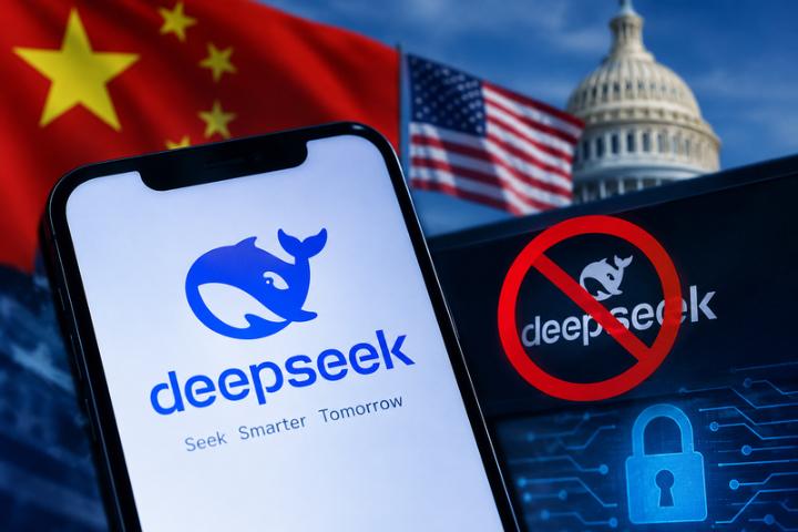 美下令联邦机构全面移除DeepSeek　禁令扩及第三方服务　忧敏感资料流向中国