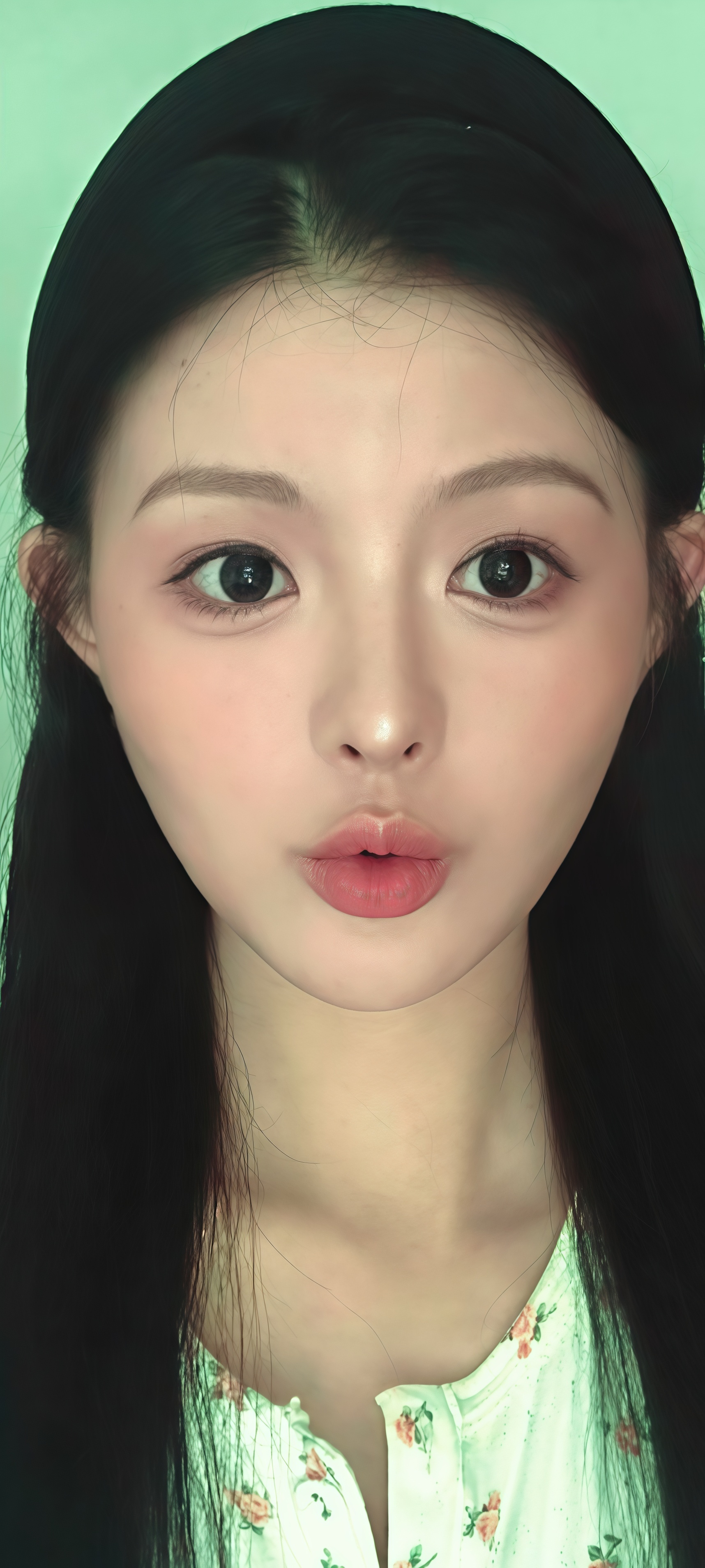 演员杨晨绿色系头像壁纸更新女神你真的太漂亮可爱啊啊啊演员杨晨  专栏 · LOV