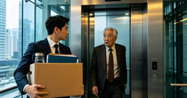 试用期5天被主管辞退，临走偶遇董事长，他愣住：你妈妈没说你来