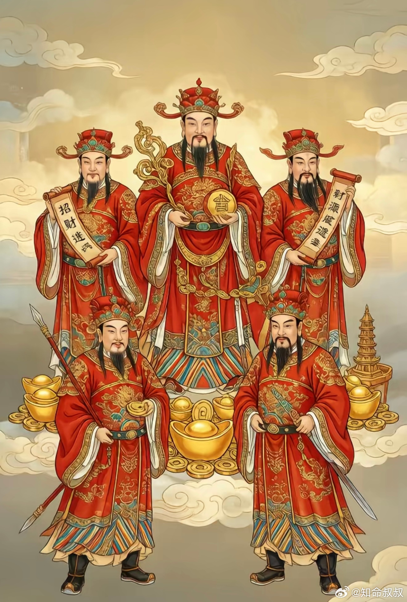 财神到🙏善念聚财、福气生金，愿常怀赤诚善心，广结善缘。待人宽厚得贵人相助，求财
