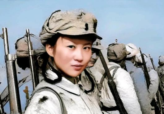 1941年，21岁的女侦察员王金英，在老乡家养病，夜里，她正洗脸时，突然看到窗外