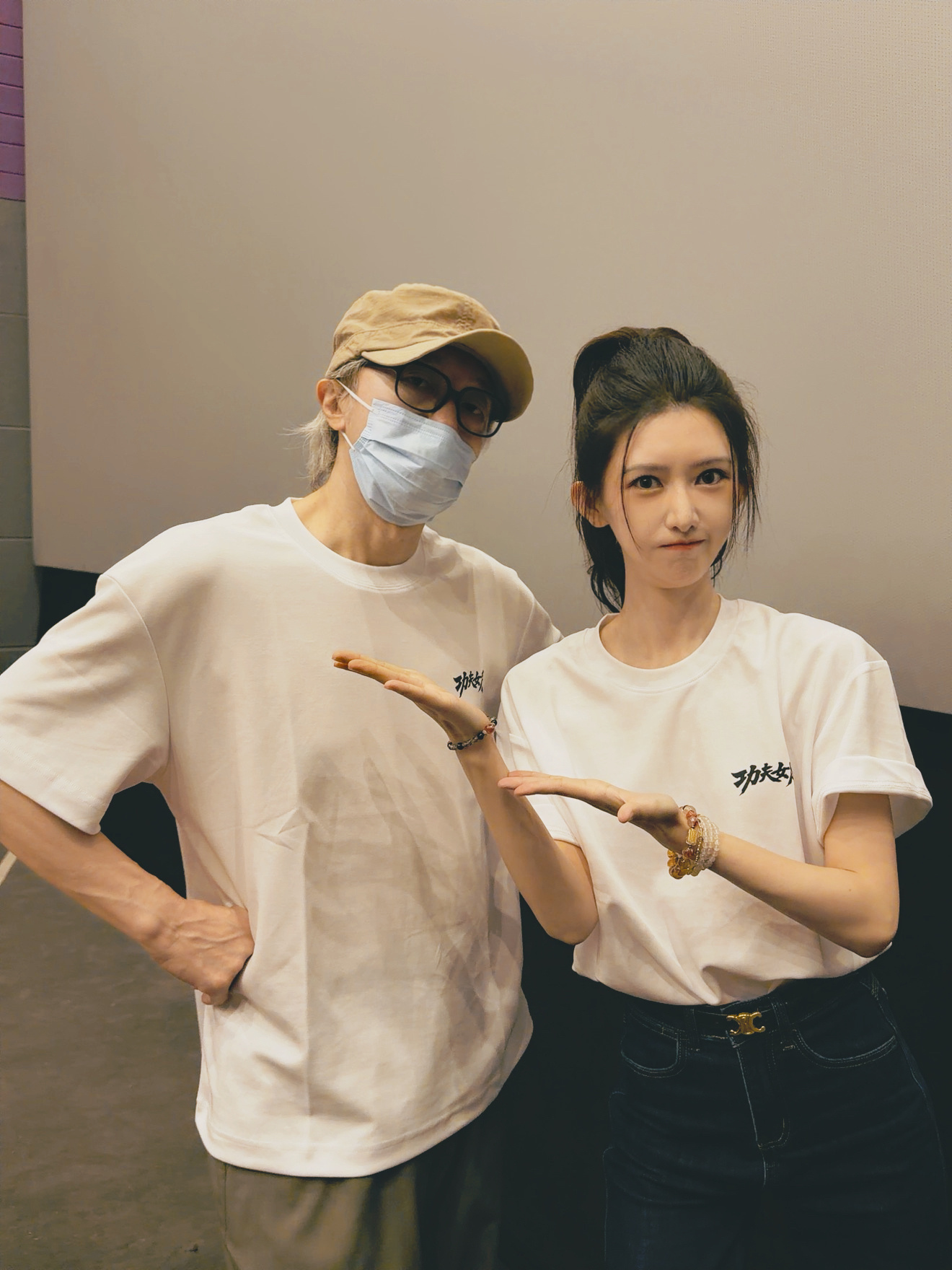 电影功夫女足第二轮路演星爷：我准备好了，拍吧📸 