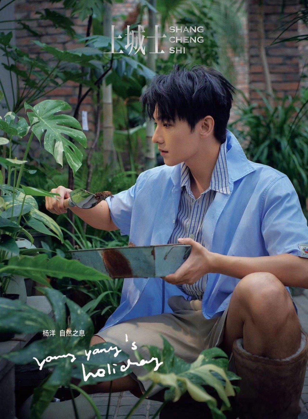 ✦  ——  悦凯经纪｜#杨洋  ——  ✦ 澹澹微风间 ☁️ 寻云层里的绵书 