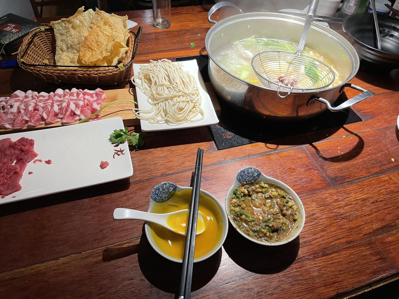 火锅南瓜羹 美味可口 美食推荐官 随拍记录生活