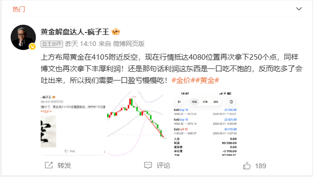 昨日周四6.11号博文操作笔记，部署8单，合计拿下1130点！！实时布局，全程跟