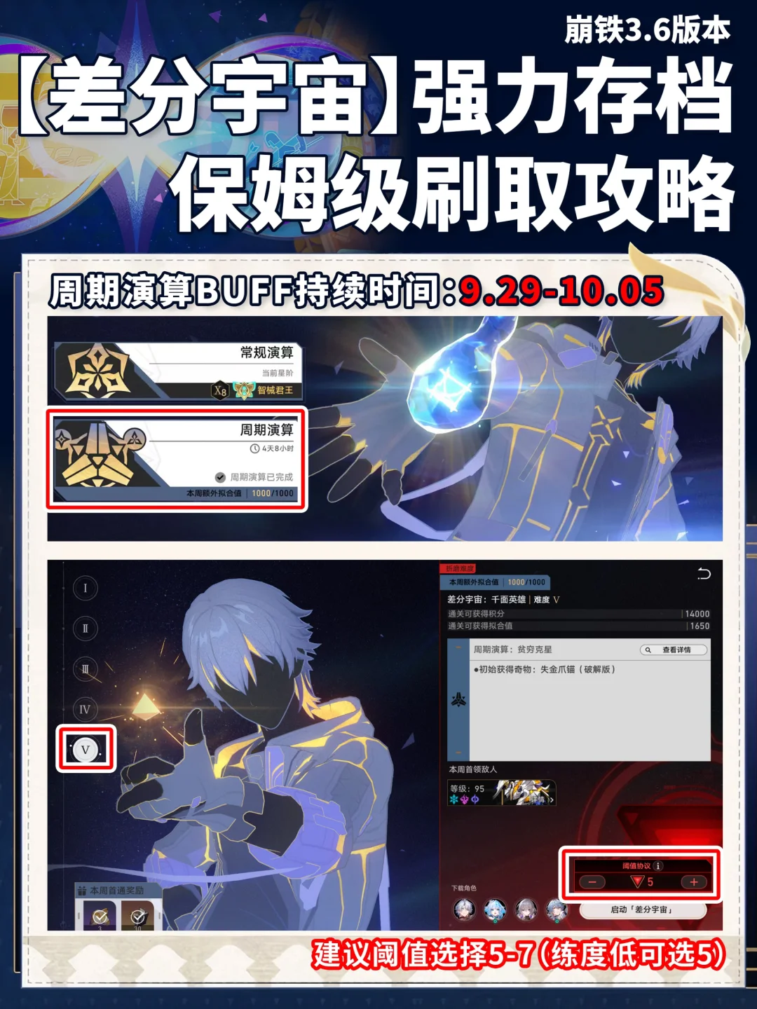 差分宇宙国庆BUFF丨强力存档图鉴党不要错过