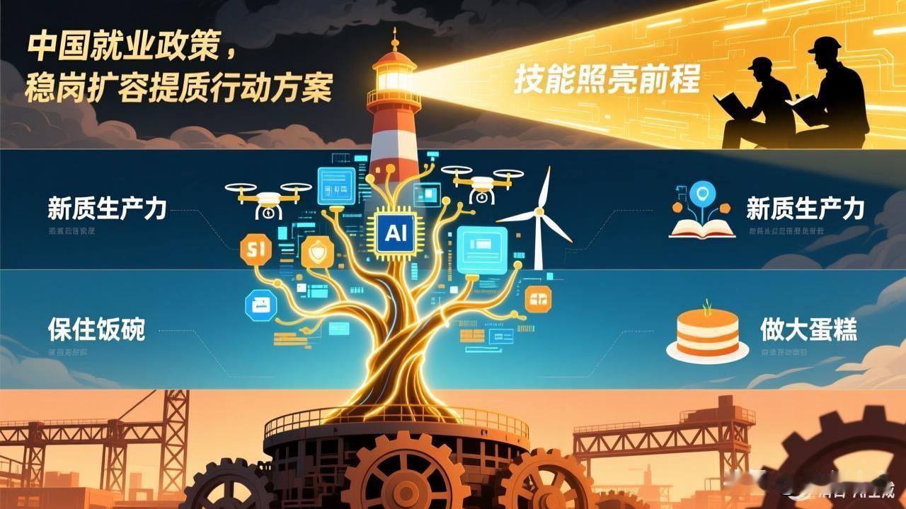 国务院出手！《稳岗扩容提质行动方案》发布，三大实招破解就业难题

  就业这件大