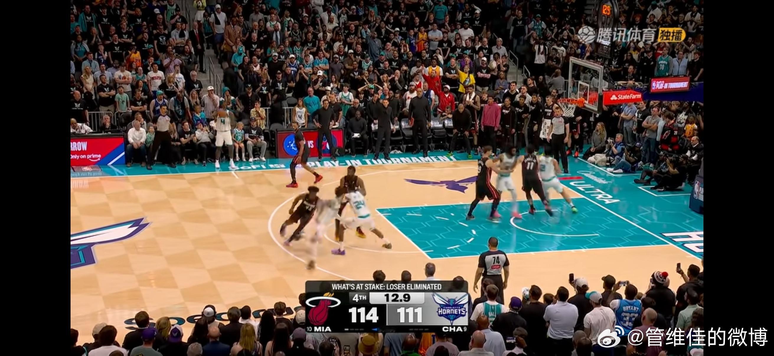 怀特绝平这球，热火还是防发球出了问题。不用大个防，离发球人又太远，无法干扰传球视