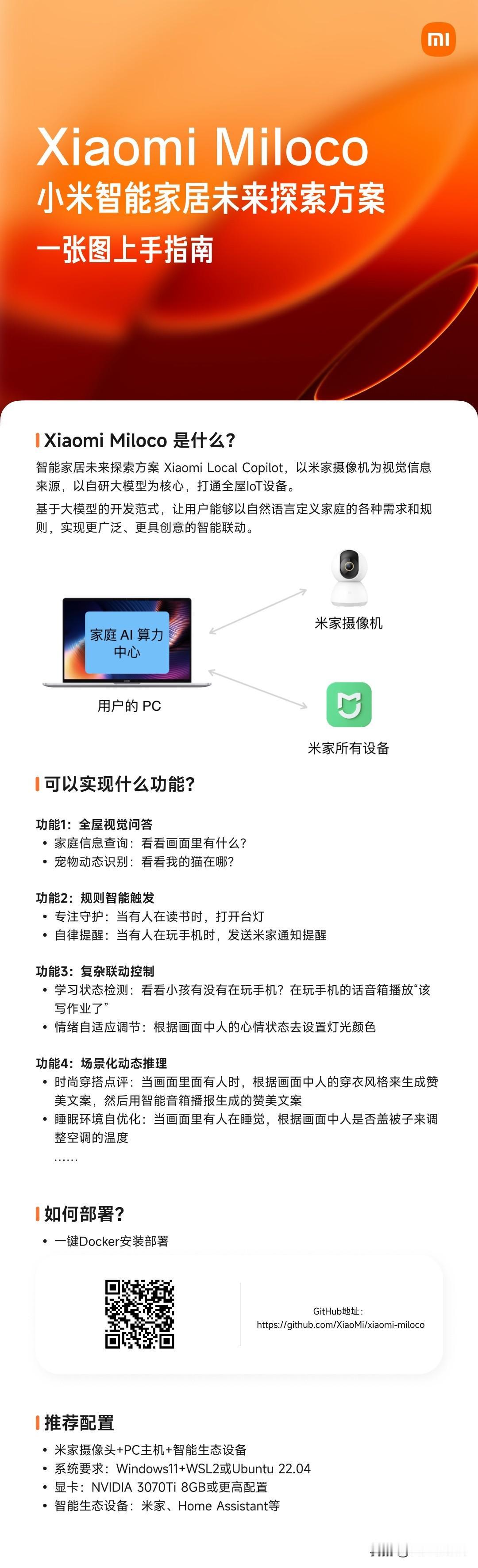 小米 Miloco 来了，可以理解为小米对未来智能家居场景的一个探索，通过摄像头