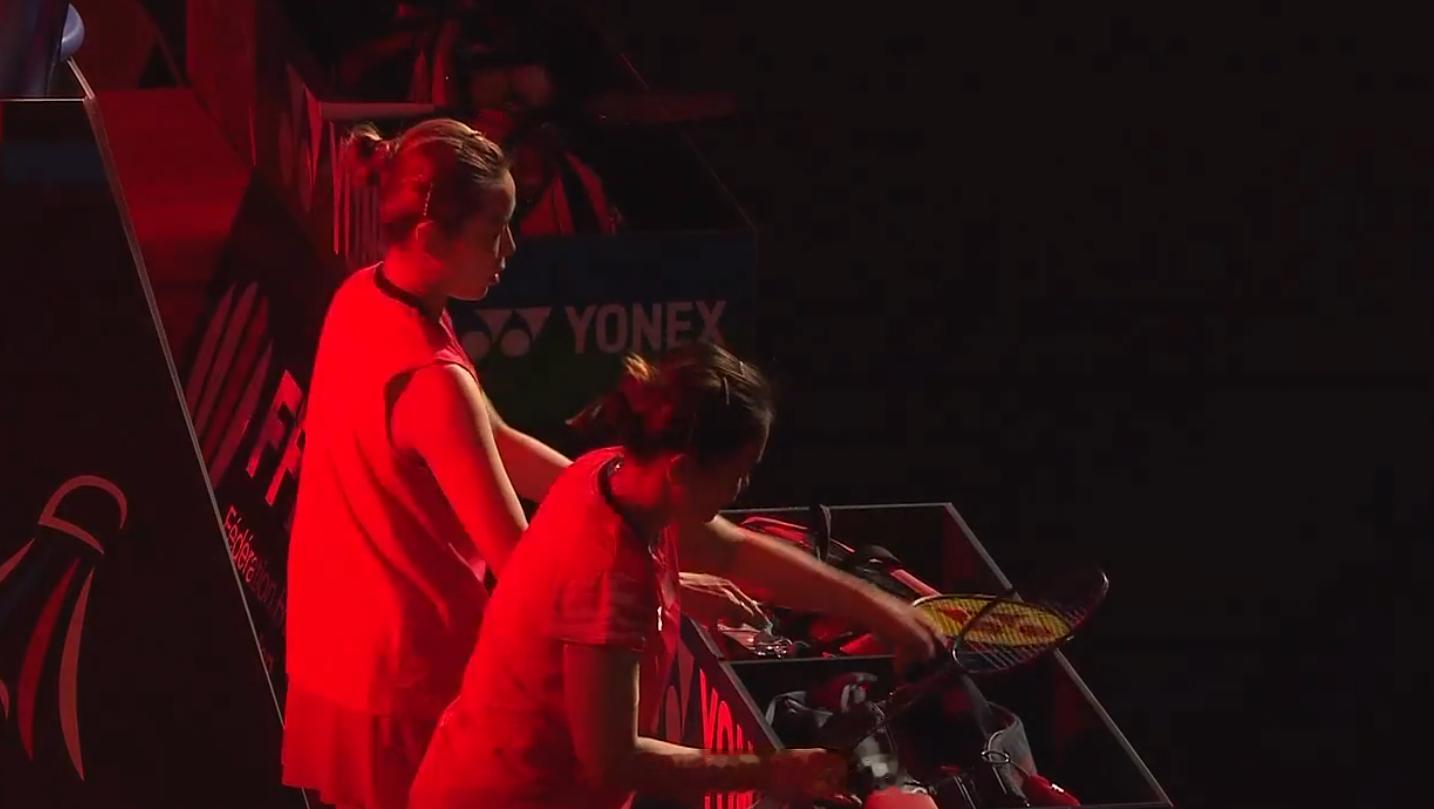 2025年法国羽毛球公开赛 女双 半决赛 李怡婧(8) 罗徐敏 VS 陈清晨(5