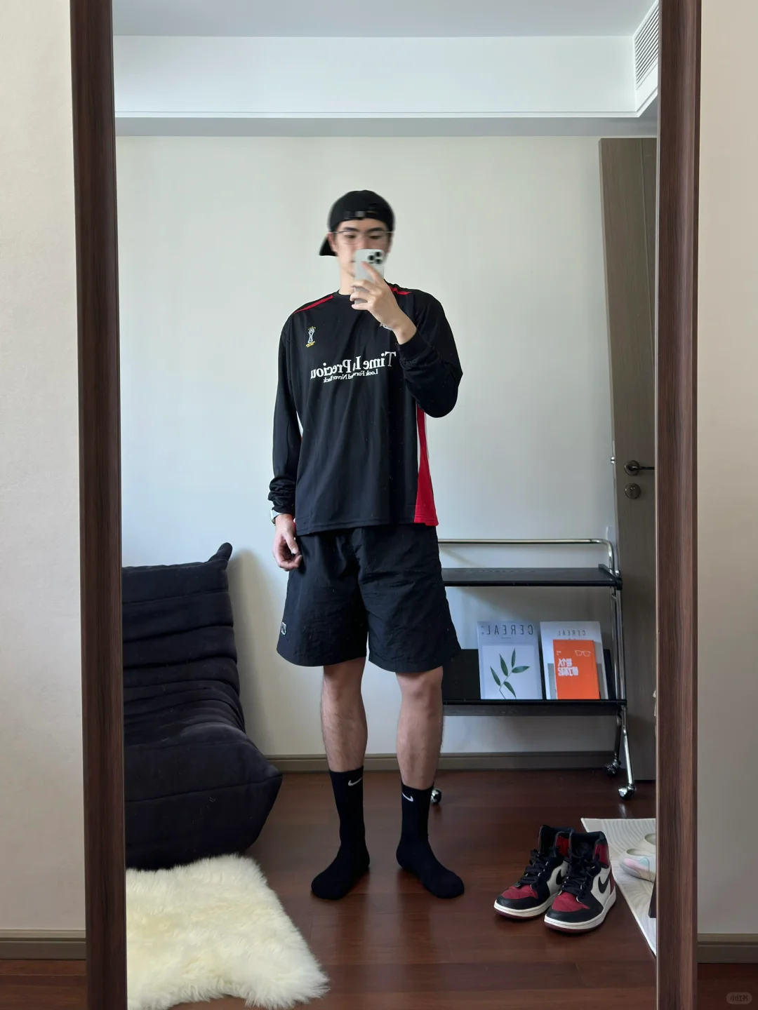 ootd 黑红呀