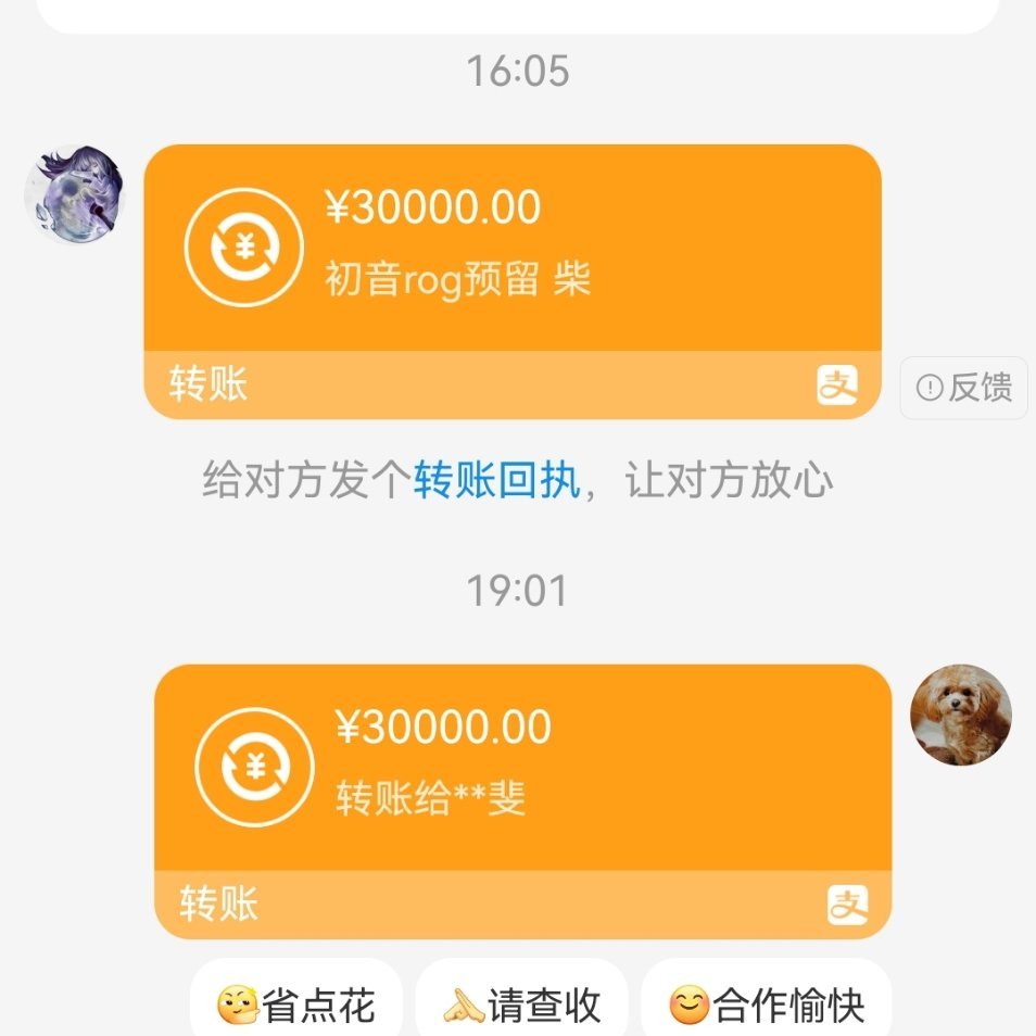 正常的直接转账也是想退就退的我一点都不担心客户鸽子我，客户也一点不担心我骗他，这