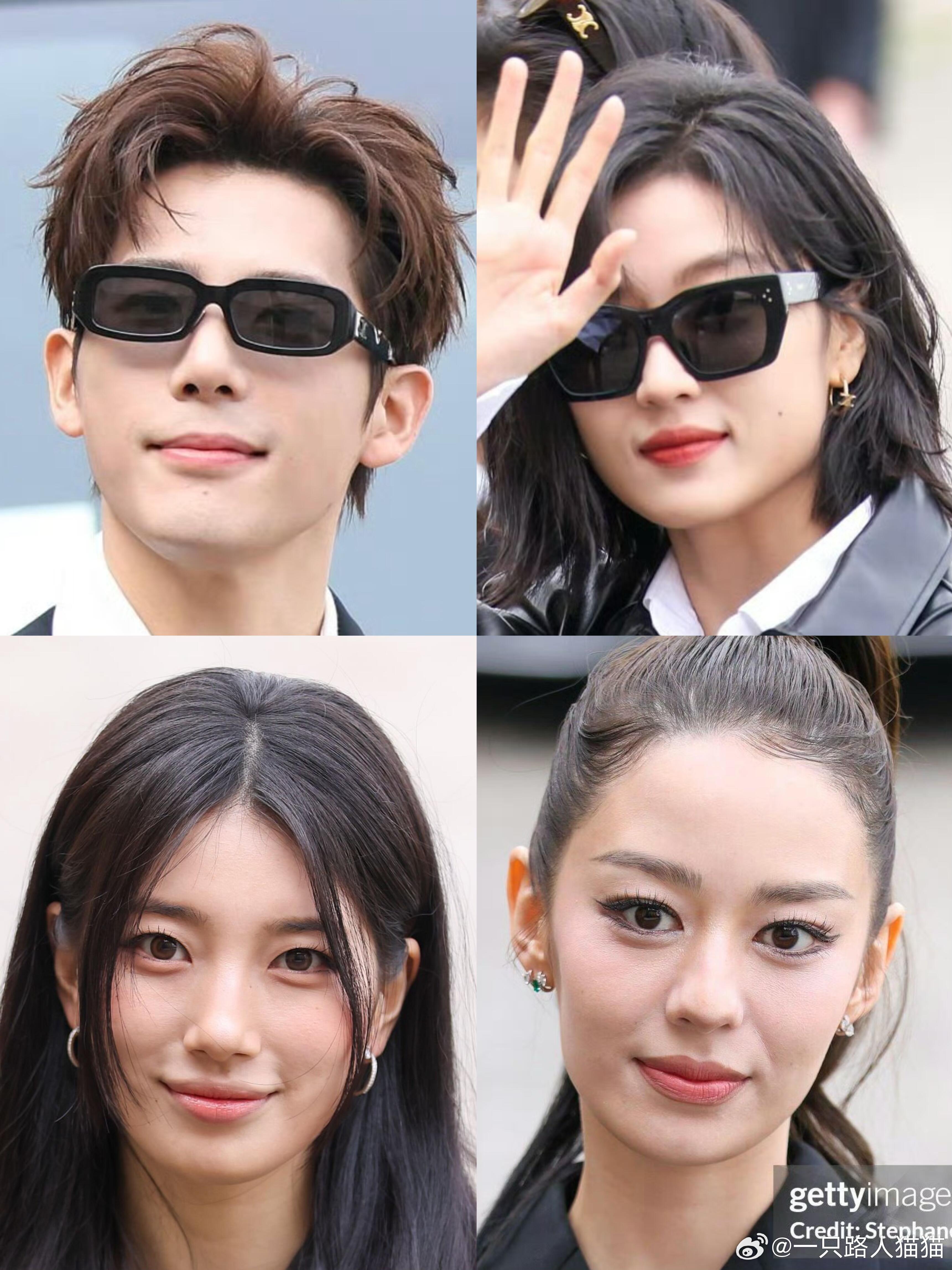 CELINE大秀G社怼脸生图王安宇 裴秀智 孙千 吉娜 