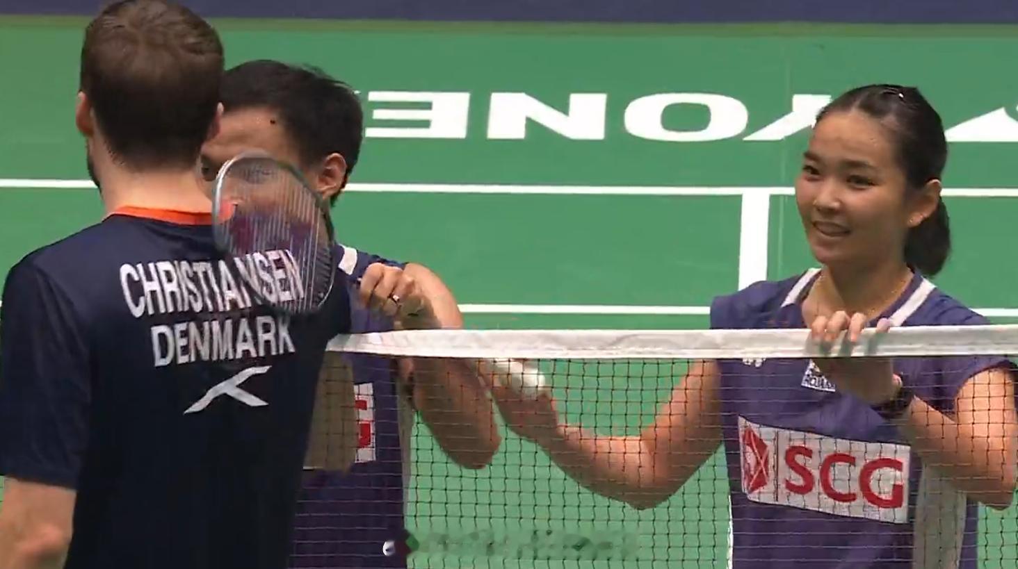 混双 半决赛 马蒂亚斯 博尔 16-21 21-14 14-21 德差波(3) 